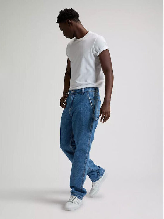 Lee Lee Jeansy LUKE Niebieski Regular Fit