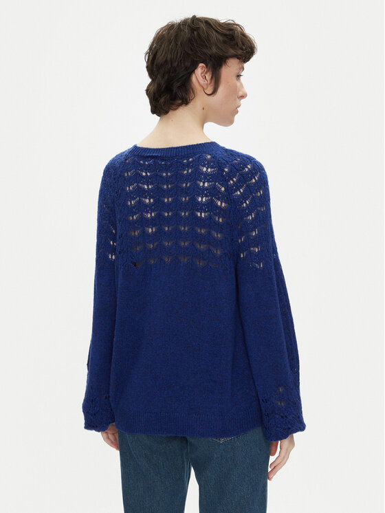 Pepe Jeans Pepe Jeans Pulover Naina PL702241 Albastru Regular Fit
