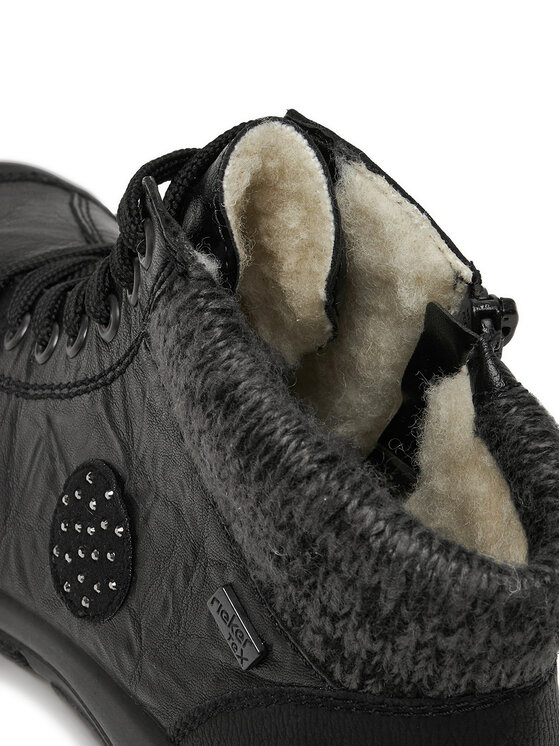 Rieker Rieker Schnürschuhe CEO-L7110-01 Schwarz
