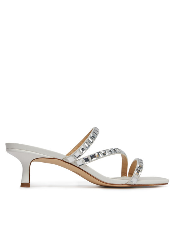 MICHAEL Michael Kors MICHAEL Michael Kors Шльопанці Celia Kitten Slide 40R4CIMS1S Срібний