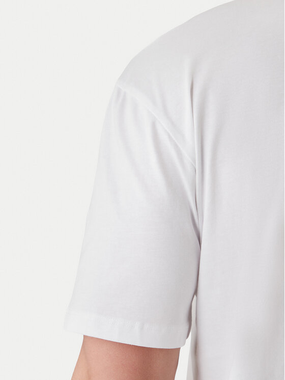 Guess Guess Majica F6GI11 K8HM4 Bela Regular Fit