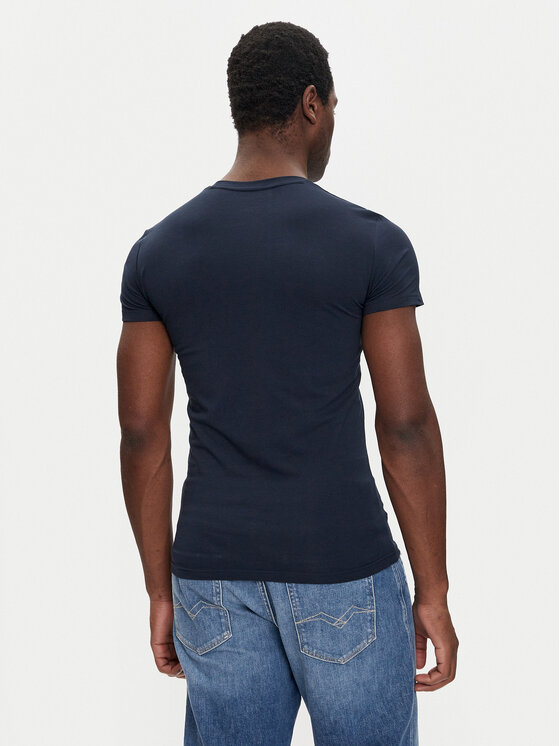 Emporio Armani Underwear Emporio Armani Underwear Marškinėliai 111035 4F729 00135 Tamsiai mėlyna Slim Fit