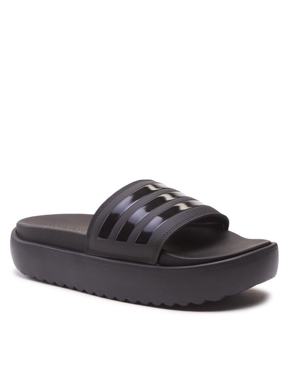 adidas adidas Iešļūcenes Adilette Platform Slides HQ6179 Melns