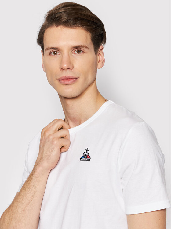 Le Coq Sportif Le Coq Sportif Marškinėliai 2120202 Balta Regular Fit