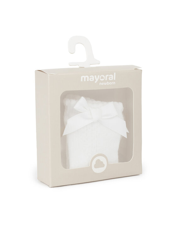 Mayoral Mayoral Високі дитячі шкарпетки 9714 Écru