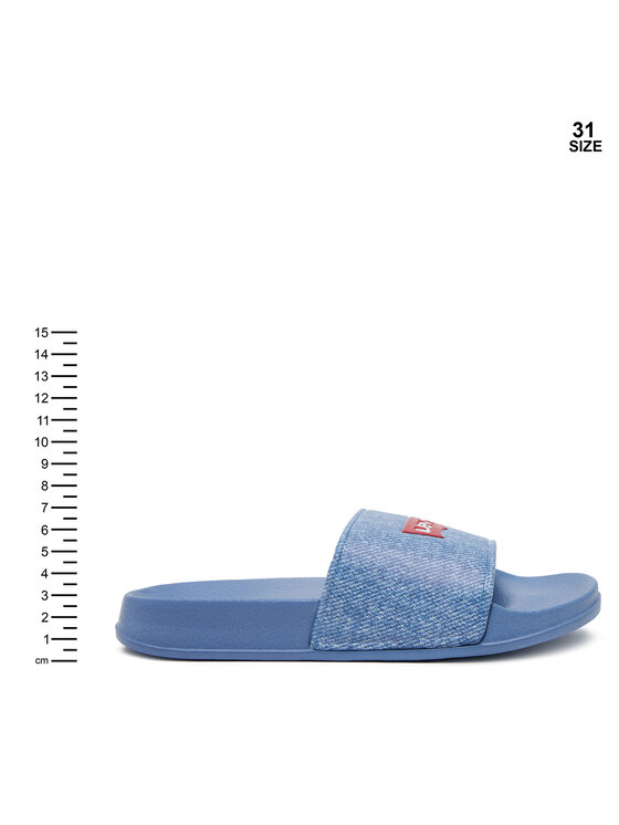 Levi's® Levi's® Шльопанці Pool S VPOL0234S Голубий