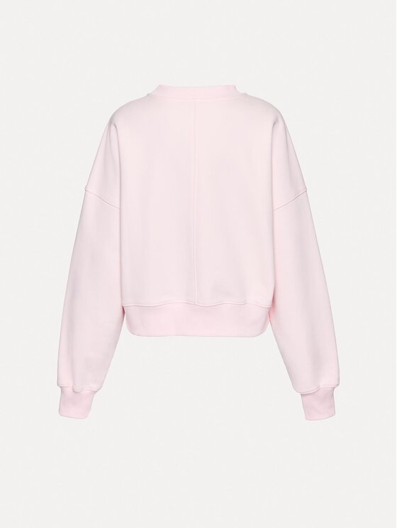 La Mania La Mania Mikina NUVOLA Růžová Basic Fit