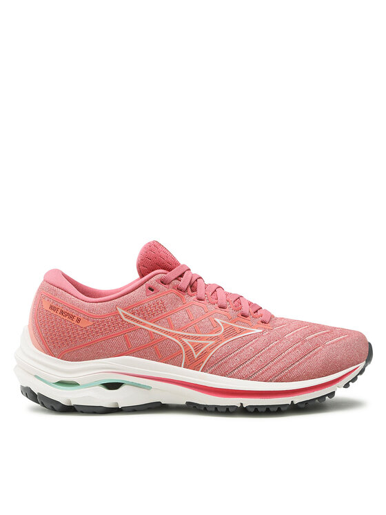 Mizuno Skriešanas apavi Wave Inspire 18 J1GD224414 Rozā