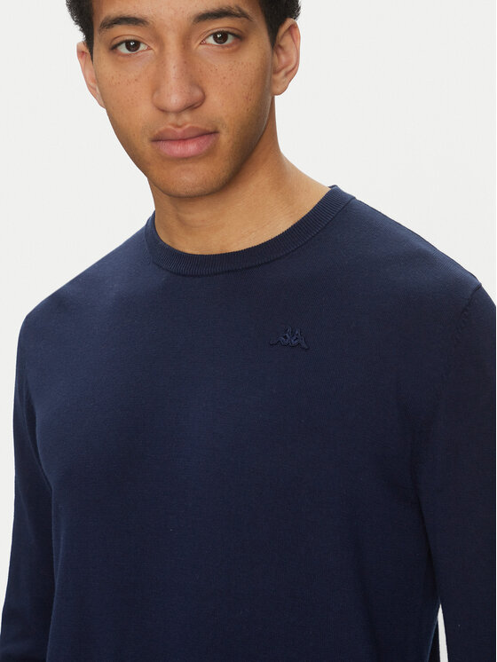 Robe di Kappa Robe di Kappa Sweater Elisio 62131MW Sötétkék Regular Fit