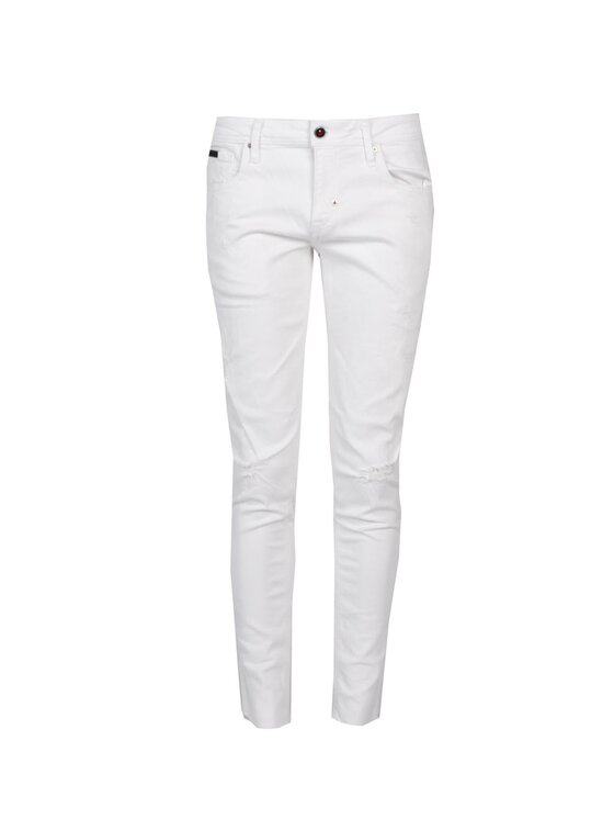 Antony Morato Antony Morato Τζιν MMDT00244-FA760028 Λευκό Skinny Fit