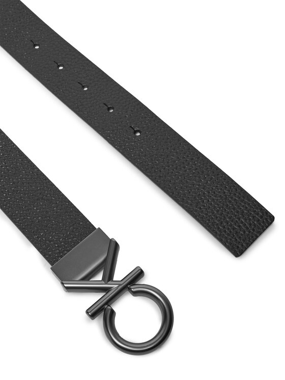 Calvin Klein Calvin Klein Ζώνη Ανδρική Ck Hallmark Logo 35Mm Adj LV04D7035G Μαύρο