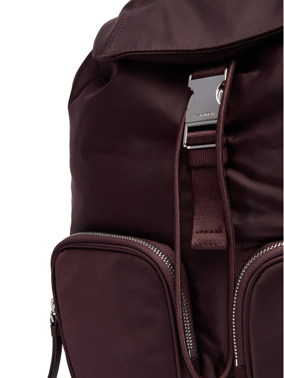 Calvin Klein Calvin Klein Kuprinės Pocket Nylon Flap Backpack LV04F3133G Vyšninė