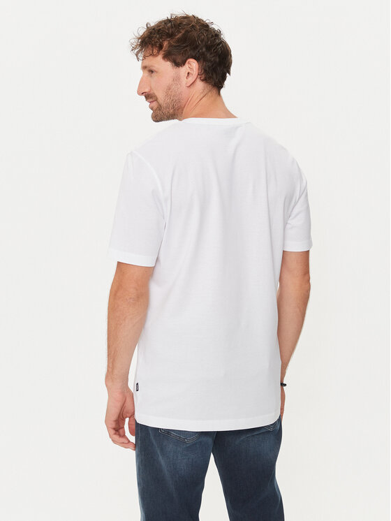 BOSS Boss T-krekls Tiburt 388 50512132 Balts Regular Fit