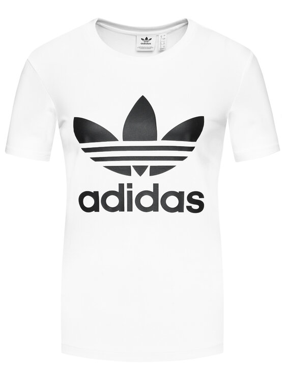 adidas adidas T-krekls adicolor Classics Trefoil GN2899 Balts Regular Fit