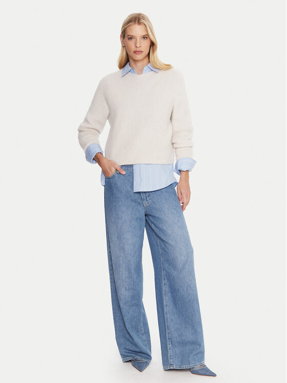 Marella Marella Sweter Tania 2523366352 Écru Regular Fit