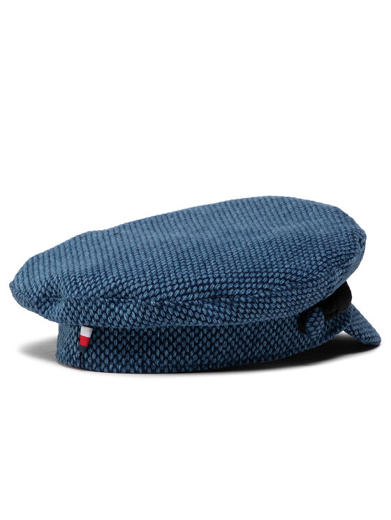Tommy Hilfiger Tommy Hilfiger Καπέλο Jockey Baker Boy Tweed Hat AW0AW07891 Μπλε