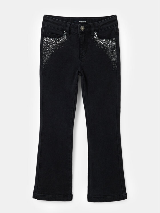 Desigual Desigual Jeans 23WGDD06 Schwarz Regular Fit