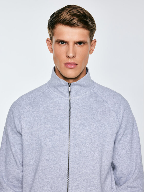 BIG STAR BIG STAR Bluza MADOROL Szary Basic Fit