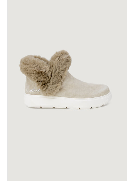LOVE MOSCHINO LOVE MOSCHINO Sneakersy BOLD40 Beżowy