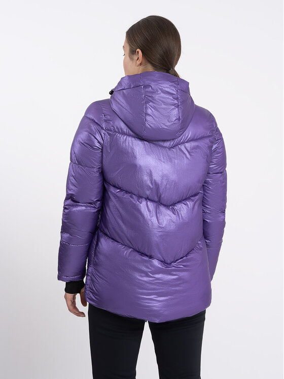 4F 4F Zimska jakna 4FAW23TDJAF277 Ljubičasta Regular Fit