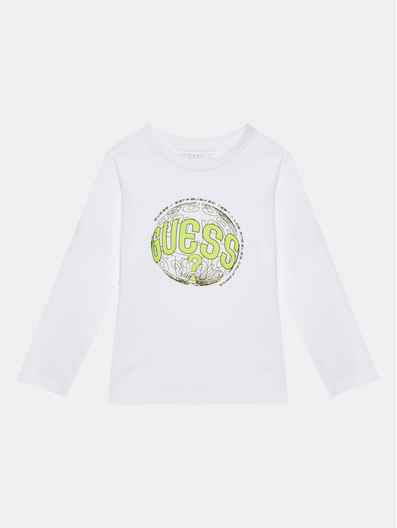 Guess Guess Блузка N3BI23 I3Z13 Білий Regular Fit