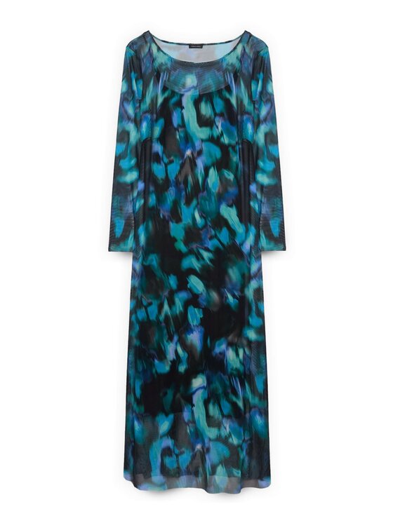 Fiorella Rubino Fiorella Rubino Sukienka wieczorowa 7948L001151N0Z4 Turkusowy A-Line Fit