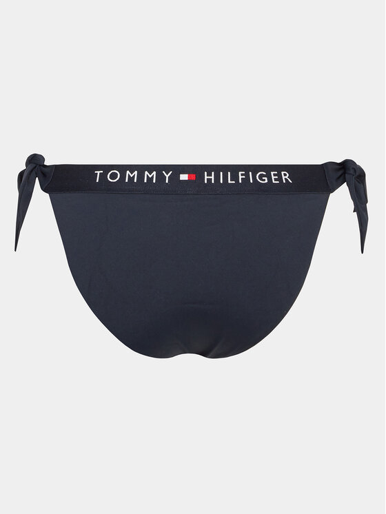 Tommy Hilfiger Tommy Hilfiger Bikini partea de jos UW0UW04497 Bleumarin
