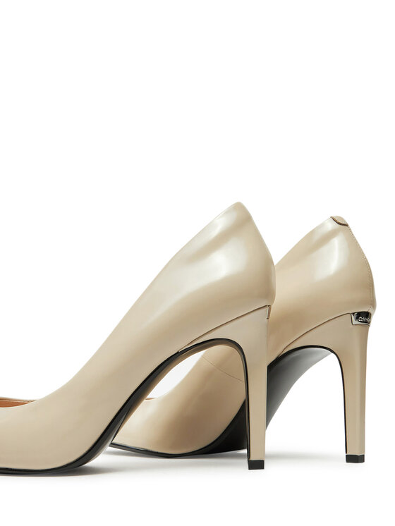 Calvin Klein Calvin Klein High Heels Heel Pump 90 - Brush L HW0HW02263 Beige