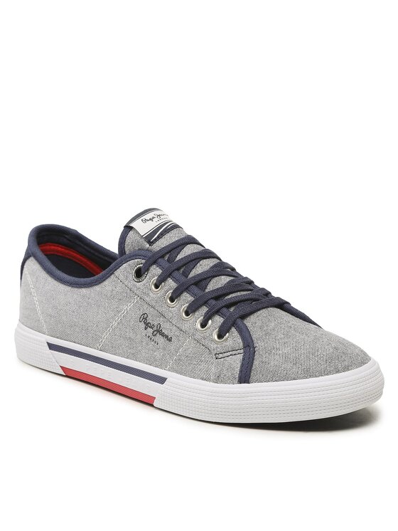 Pepe Jeans Pepe Jeans Teniși Brady Men Chambray PMS30817 Bleumarin