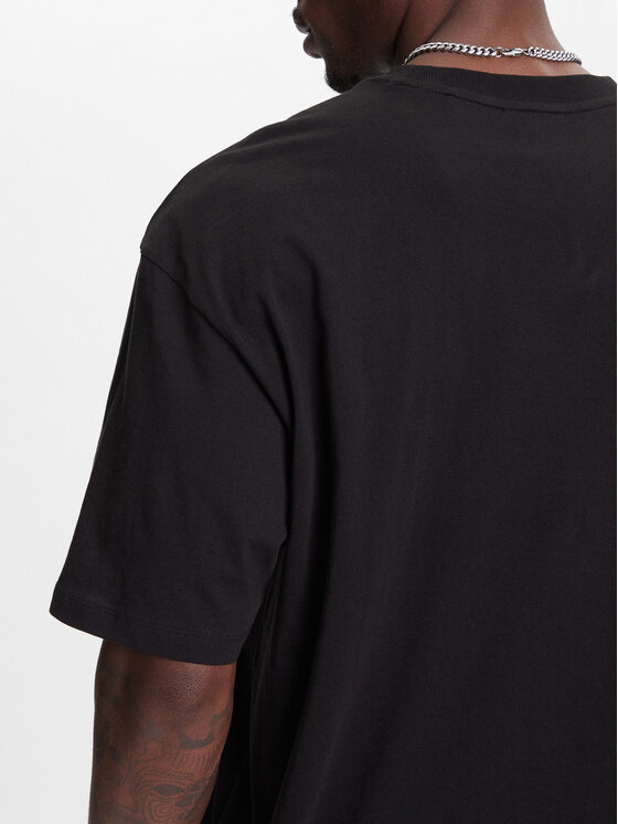 HUGO HUGO T-Shirt Nesite 50544168 Czarny Loose Fit