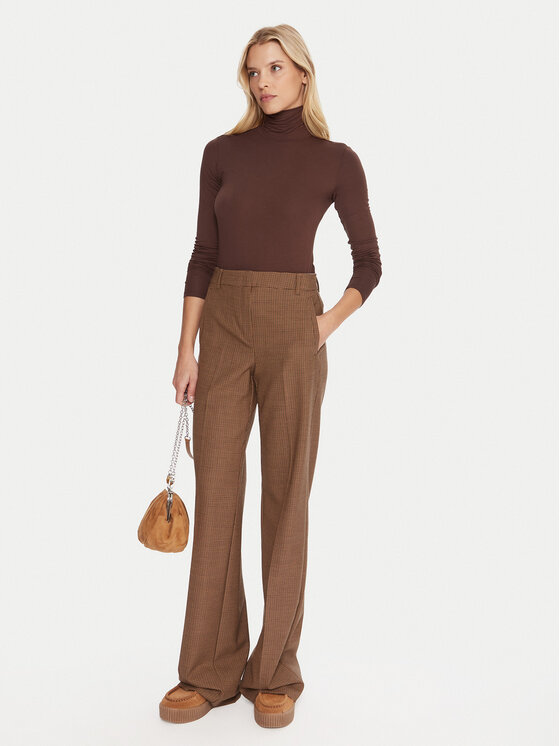 Weekend Max Mara Weekend Max Mara Rollkragenpullover Multif 2525946022 Braun Slim Fit