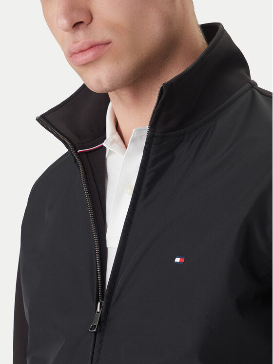Tommy Hilfiger Tommy Hilfiger Mikina Essential MW0MW41758 Černá Regular Fit