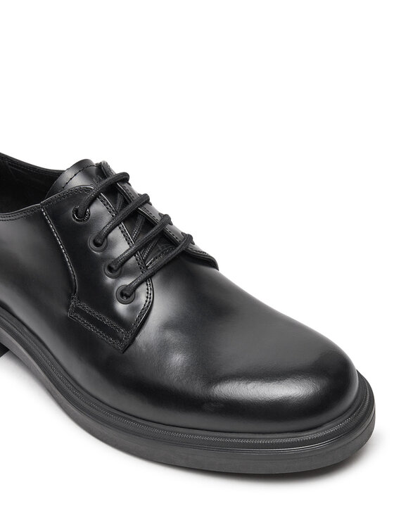 Calvin Klein Calvin Klein Pantofi Postman Derby HM0HM01837 Negru