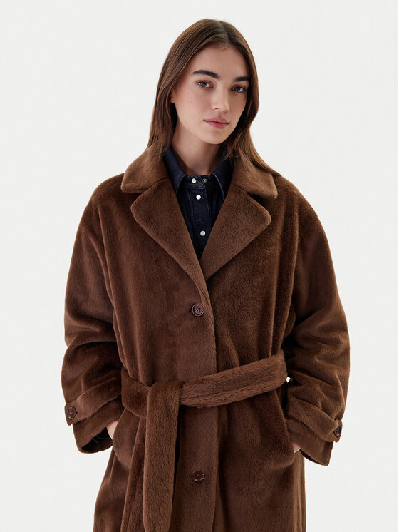 Dixie Dixie Γούνα K330Y009A Καφέ Regular Fit