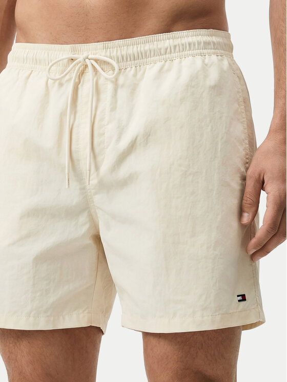 Tommy Hilfiger Tommy Hilfiger Plaukimo šortai UM0UM03477 Geltona Regular Fit
