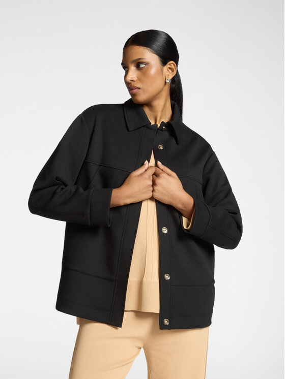 Elena Mirò Elena Mirò Cappotto invernale R067P000120N033 Nero Regular Fit