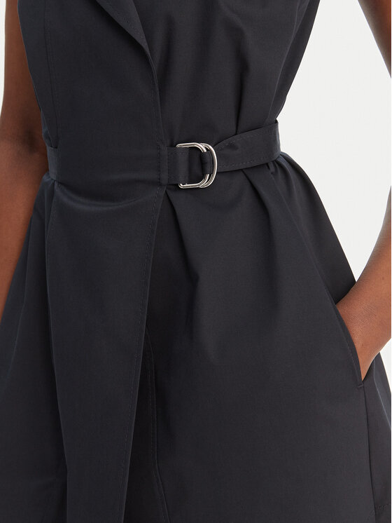 BOSS BOSS Kleid für den Alltag Dimosa2 50557446 Dunkelblau Regular Fit