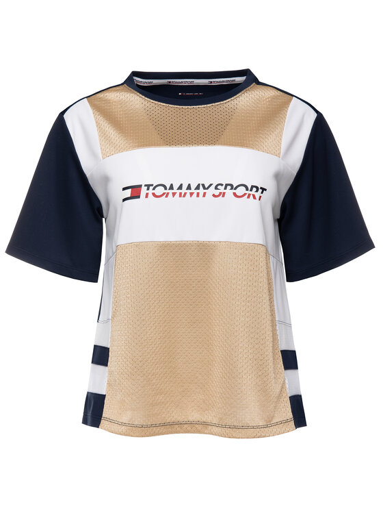Tommy Sport Tommy Sport T-Shirt S10S100194 Kolorowy Regular Fit