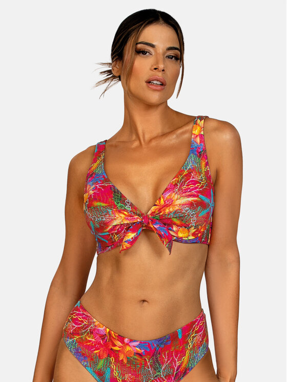 Feba Feba Bikini pezzo sopra FG241 Multicolore