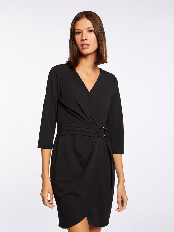 Morgan Morgan Коктейльна сукня 231-RDIS Чорний Slim Fit