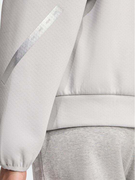 adidas adidas Bluza Mercedes - AMG Petronas Formula One Team Silver Arrows Szary Loose Fit