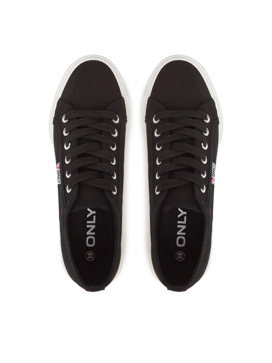 ONLY Shoes ONLY Shoes Πάνινα παπούτσια Onlnicola 15318098 Μαύρο