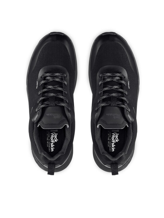 Jack Wolfskin Jack Wolfskin Bakancs Woodland Shell Texapore Low 4053841 Fekete