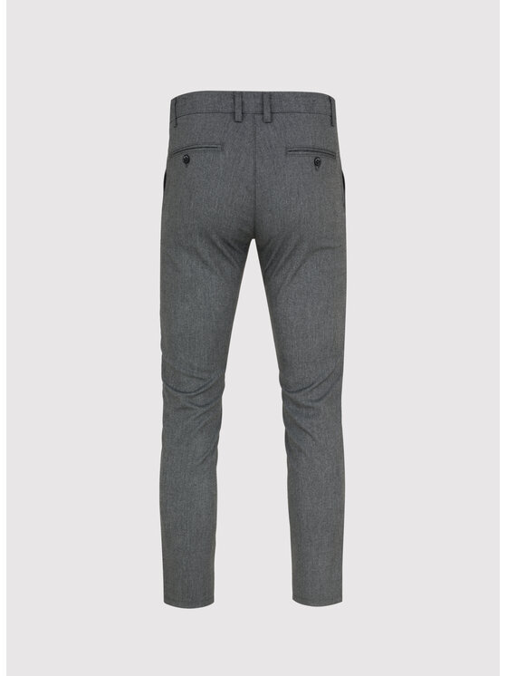 Pako Lorente Pako Lorente Spodnie materiałowe P24WF-WX-009 Szary Slim Fit