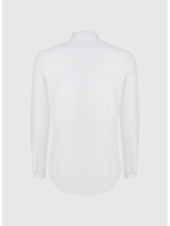 Pako Lorente Pako Lorente Koszula P25SF-1X-052 Biały Slim Fit