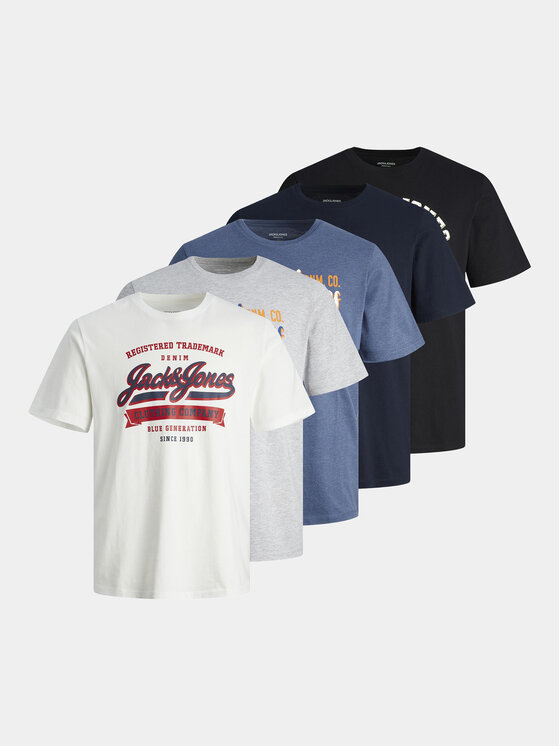 Jack & Jones Jack & Jones Set t-shirt majica﻿ Logo 12257007 Šarena Standard Fit