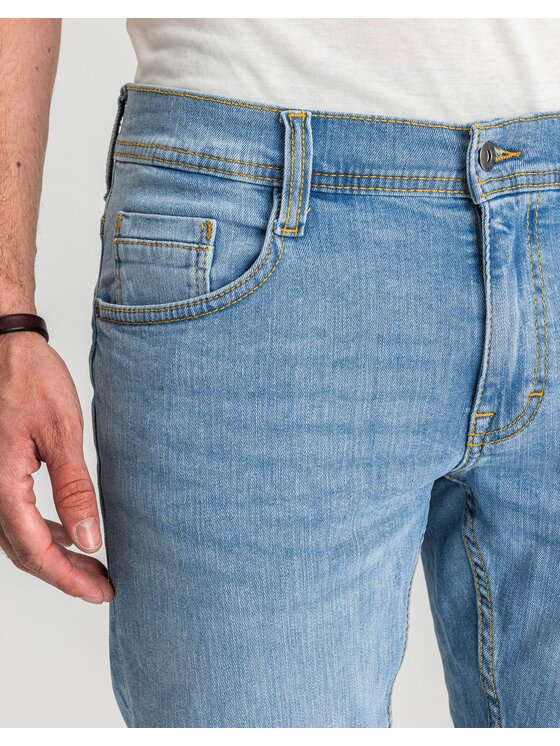 Mustang Mustang Jeansy OREGON TAPERED Niebieski Slim Fit