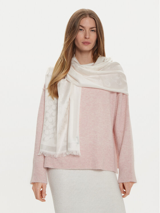 Coach Coach Шал 29CO100562 Екрю