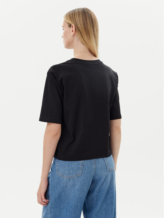 Guess Guess Tricou V4YI06 I3Z14 Negru Relaxed Fit