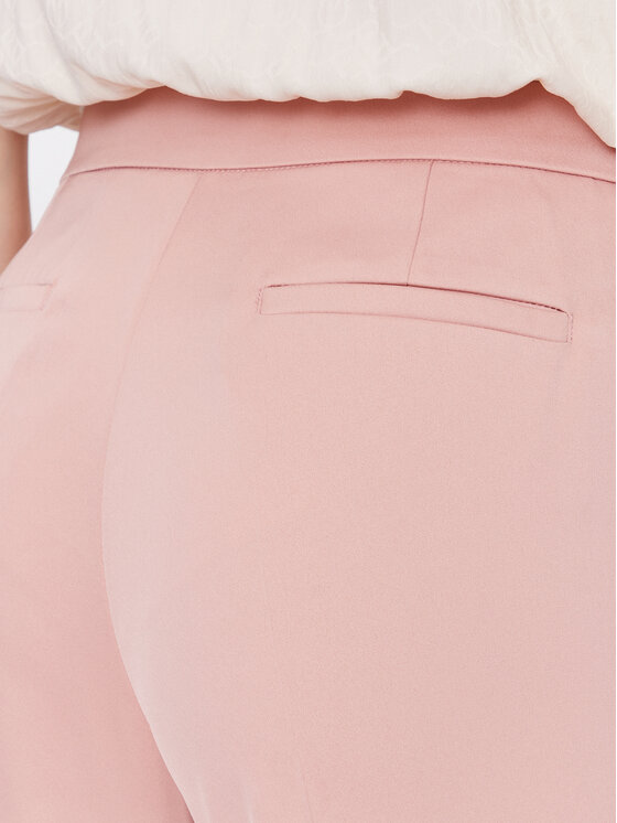 PINKO Pinko Spodnie materiałowe Pinto 100029 A0GH Różowy Flare Fit